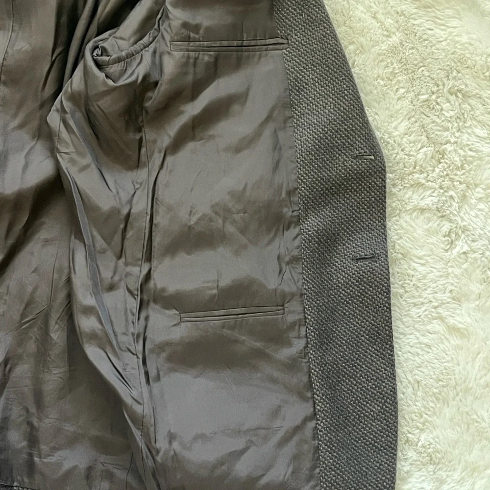 Armani Collezioni Charcoal Gray Blazer